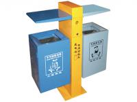 C-3301分类钢板垃圾桶|防锈钢板垃圾桶