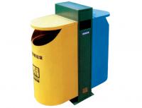 C-3304耐高温钢板垃圾桶|防潮钢板垃圾桶