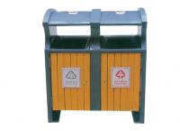 A-1058分类垃圾桶|钢木垃圾桶|小区钢木垃圾桶