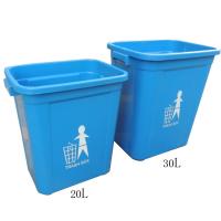 无盖塑料垃圾桶|环保塑料垃圾桶